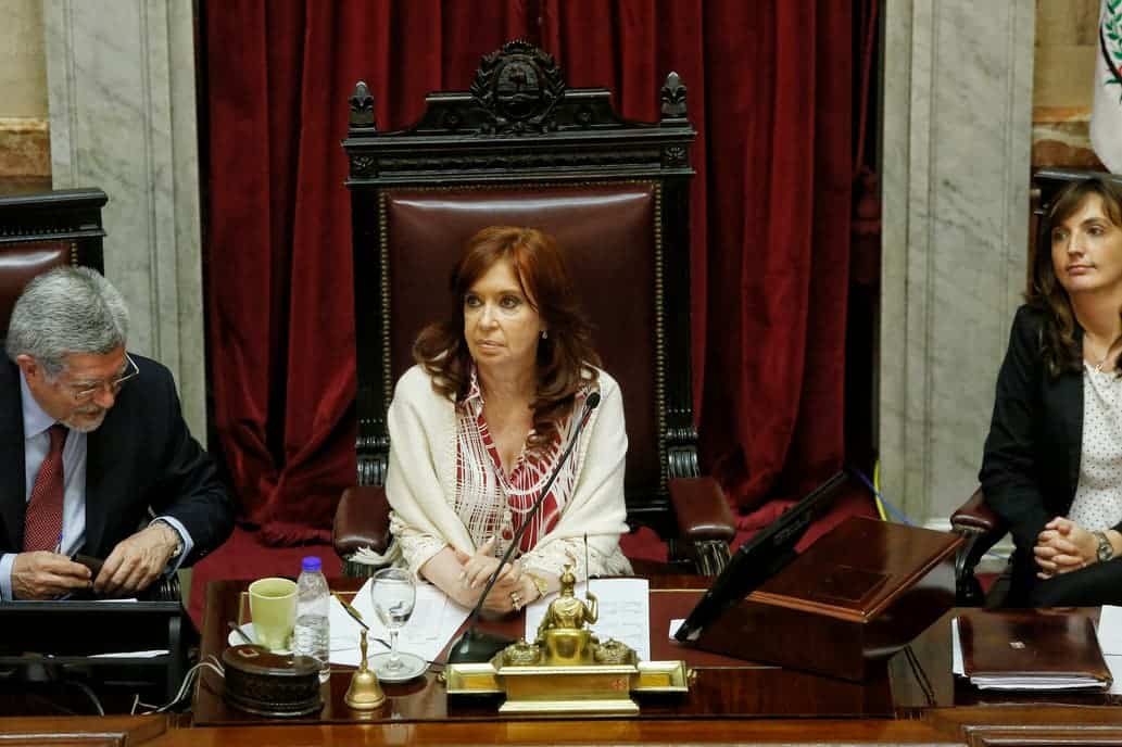 Cristina Fernández destacó la labor del Senado y el Gobierno y criticó a la Corte Suprema