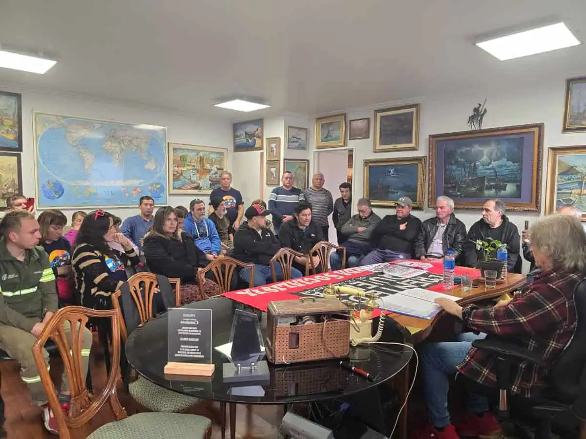 Rubén "Pollo" Sobrero lanzó la corriente sindical "A Luchar" en el Sindicato de Municipales de Vicente López 1 IMG 20240726 WA0034