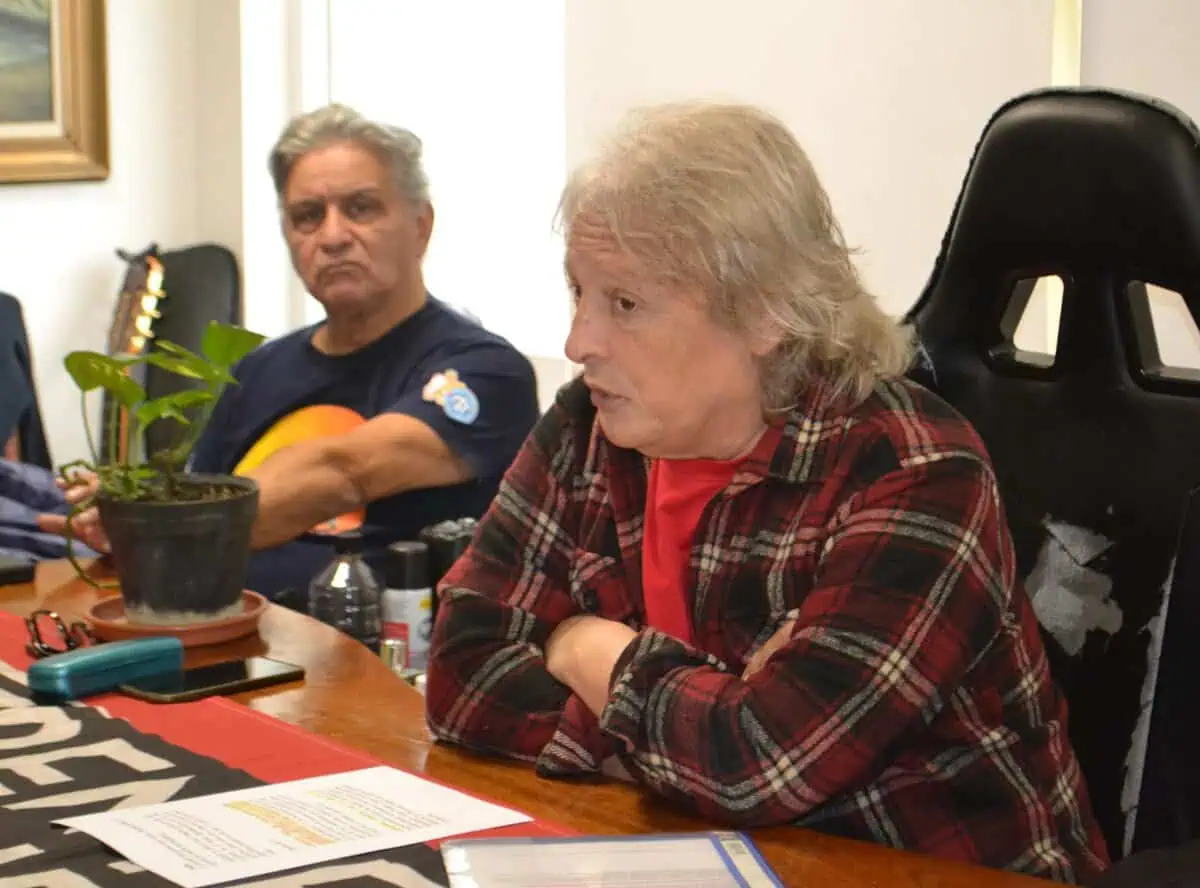 Rubén "Pollo" Sobrero lanzó la corriente sindical "A Luchar" en el Sindicato de Municipales de Vicente López 2 IMG 20240726 WA0037